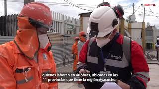 La SUNAFIL realizó asistencia técnica a más de 2 mil trabajadores de construcción civil en Ayacucho