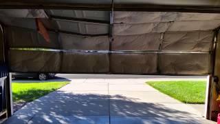 Broken Garage Door closing