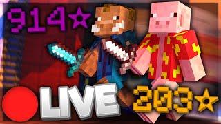  INSANE HYPIXEL BEDWARS LIVE WITH VIEWERS!!!! [/p join NedMcPig] 