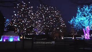 2019 Hudson Gardens Christmas Lights Display, Littleton, CO