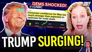 Democrat VISIBLY STUNNED as Trump DEFIES Economic Experts with SOARING New Consumer Report