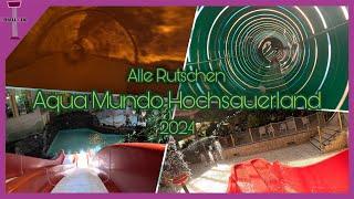 Aqua Mundo Hochsauerland - Alle Rutschen 2024 (onslide)