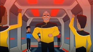 Lt. Shaxs finally got to eject the Warp-Core. Star Trek: Lower Decks Se.3 Ep.10