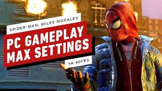 Spider-Man: Miles Morales - 14 Minutes of PC Gameplay at Max Settings (4K 60FPS)