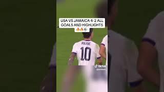 USA vs Jamaica highlights #usa #jamaica #us #soccer #football #christianpulisic #pulisic #fyp #fy #w