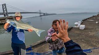 Pier Hopping For Halibut & Striper | Bay Area Fishing