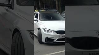 BMW M3 F80 Modified Exhaust Sound Leaving Car Show!