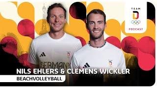 Video-Podcast mit Beachvolleyball-Duo: Nils Ehlers und Clemens Wickler kurz vor Paris