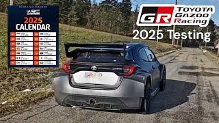 New Toyota Yaris GR FOUR WRC Rally Testing for 2025 Season + Time Trials December 2024 + ASMR Track