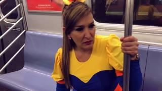 Bely se pierde en el metro de New York - El Show de Bely y Beto