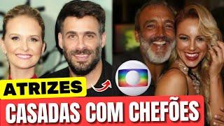  ATRIZES JÁ FORAM CASADAS COM DIRETORES DA GLOBO