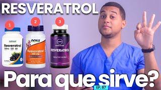 What is RESVERATROL used for? 3 things