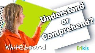 English Vocabulary: UNDERSTAND or COMPREHEND?