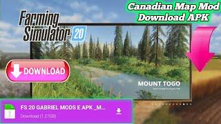 Canadian Map Mod In Fs 20 || fs 20 map mod || 4U Farming