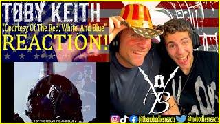 *FIRST TIME REACTION * | Toby Keith "Courtesy Of The Red White And Blue" REACTION!