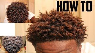 How I Twist My Hair - Very Short Curly Hair Tutorial (Black Men)