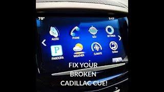 ***FIX AND RESET Cadillac Cue System***
