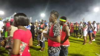 Grenadians reaction to Kirani James and Bralon Taplin's performance at men's 400m final