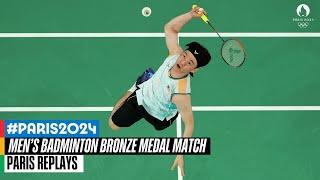 Clash for Bronze: Men’s Badminton Final Moments  | Paris Champions