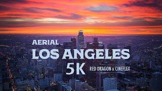 5K Aerial over Los Angeles with Cineflex and RED Dragon