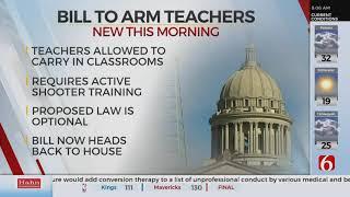 New Bill Would Allow Teachers With Gun License To Carry In Classrooms