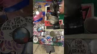 PIN-BACK BUTTON MAKING #shorts #zachriddleart