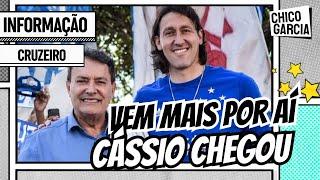 CHEGADA DE CÁSSIO AO CRUZEIRO É O PRIMEIRO MOVIMENTO DE UM NOVO CLUBE A PARTIR DA SAF