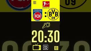 1. FC Heidenheim 1846 gegen Borussia Dortmund#bvb #bvb09  #borussiadortmund #fcheidenheim1848