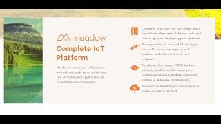 OSS Spotlight - Embedded IoT Prototyping with Meadow