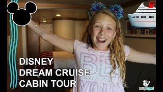 Disney Dream Cruise Cabin Room Tour for a Family of 5 | Room 8112