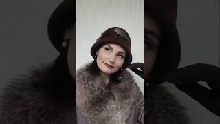 Невероятно женственная и удобная шляпка клош!  Подпишись! Здесь всё о шляпах! #ручнаяработаназаказ