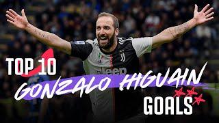 TOP 10 GONZALO HIGUAIN GOALS | JUVENTUS