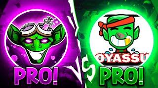 Pro vs Pro! Oyassuu vs Surgical Goblin! - Clash Royale