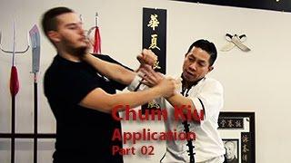 Wing Chun chum kiu application - part 02 - Master Sonny Le and Eugene