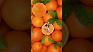 orange fruits#satisfying#short