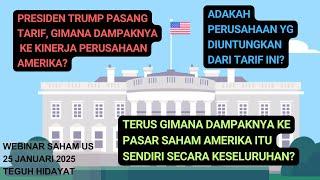 Dampak Perang Dagang dan Tarif ke Prospek Saham Amerika