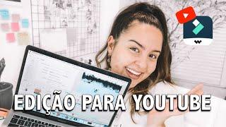 COMO APRENDER A EDITAR VÍDEO PARA O YOUTUBE | Edição De Vídeo Com Filmora X