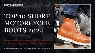 Top 10 short motorcycle boots 2024