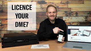 DME7 – How to License Your Hardware