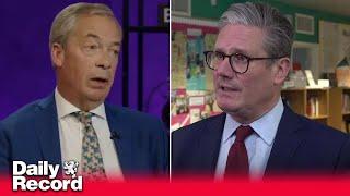 Keir Starmer and Rishi Sunak condemn Nigel Farage over Russia remarks