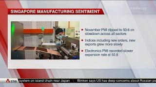 Singapore PMI Purchasing Managers’ Index November 2021