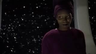 "Geordi, tell me about.. Tasha Yar." Guinan