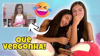 REAGINDO AO MEU PRIMEIRO VÍDEO COM A MAFER - Julia Moraes