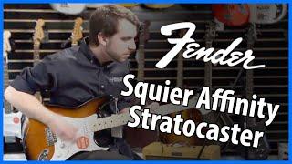 Fender Affinity Squier Stratocaster Demo and Review - Paul Effman Music Store