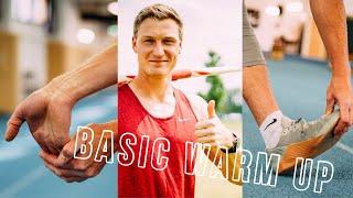 How to throw the javelin | #2 | Warm up for beginners