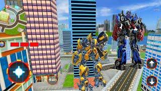 Grand Transformers Battle of City: Bumblebee Robot Games 2 | Android iOS Gameplay