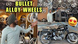 Bullet Alloy Wheels Pawaun Lage Bullet Modifications Gone Wrong - Harsh Jagraon - Being Brand