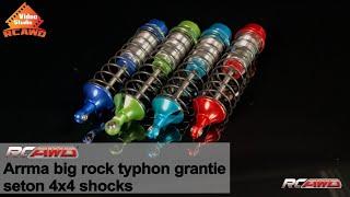 RCAWD Arrma Senton Granite BigRock Typhon 3S metal shocks