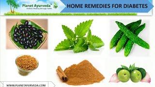 Home Remedies For Diabetes Mellitus Management - Herbal Treatment