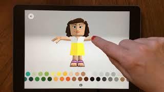 Creating a Character in Toontastic